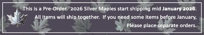 Preorder Royal Canadian Silver Maple 2026